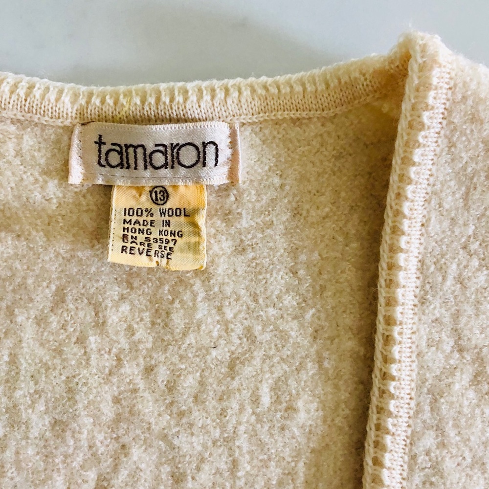 Vintage Tamaron Medium Weight Wool Vest - Picture 3 of 7